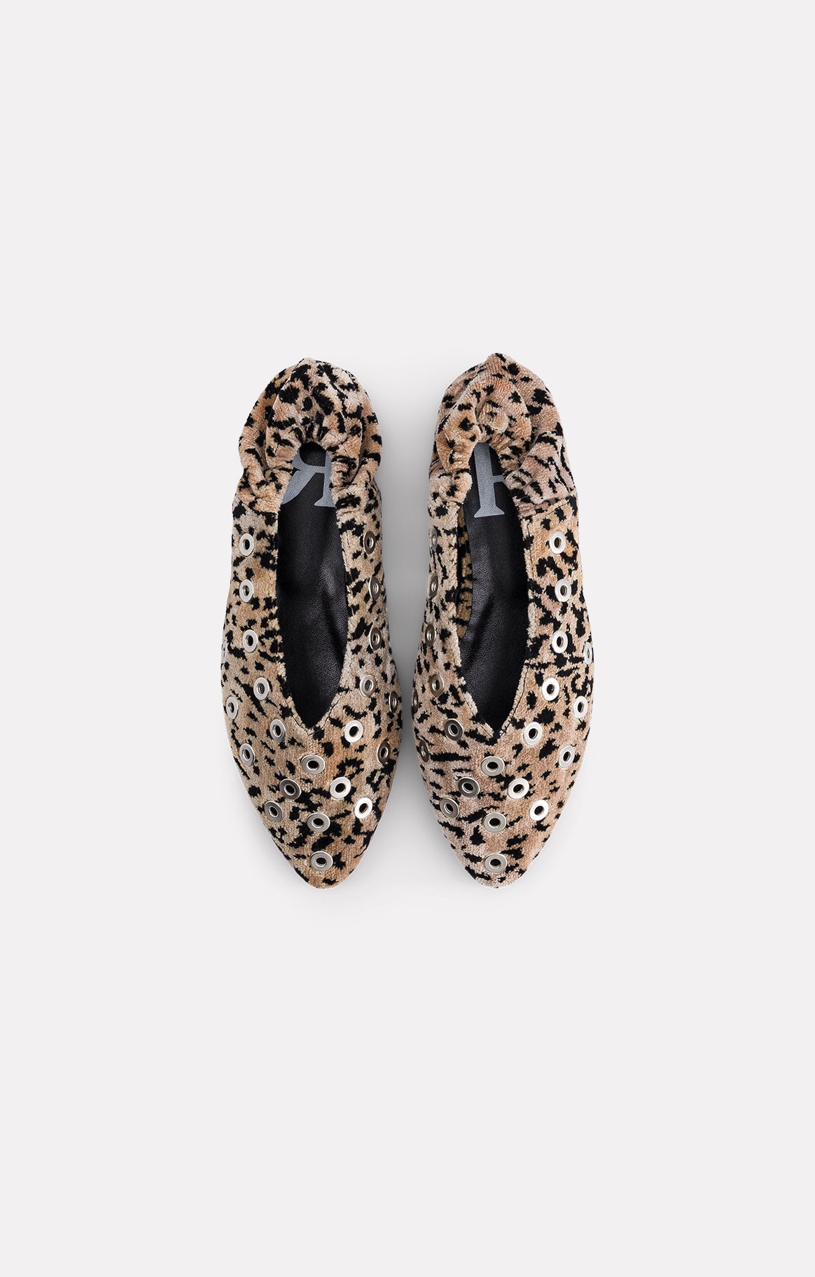 BALLERINES CHARLOTTE EN VELOURS WILD - ROSEANNA