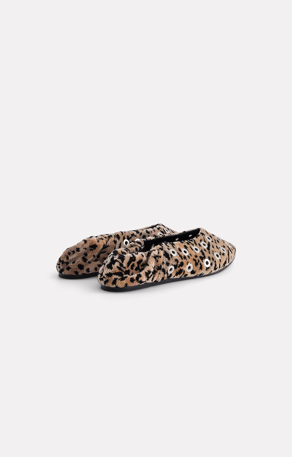 BALLERINES CHARLOTTE EN VELOURS WILD - ROSEANNA