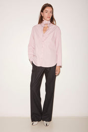 CHEMISE ALLY EN POPELINE ROSE - ROSEANNA