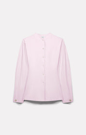 CHEMISE CINTRÉE CHARLENE EN POPELINE ROSE - ROSEANNA