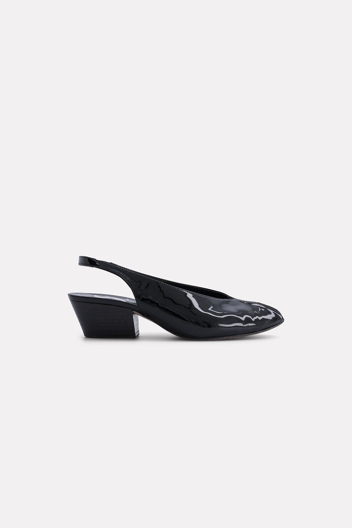 ESCARPINS SLINGBACK MONA NOIR - ROSEANNA