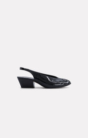 ESCARPINS SLINGBACK MONA NOIR - ROSEANNA