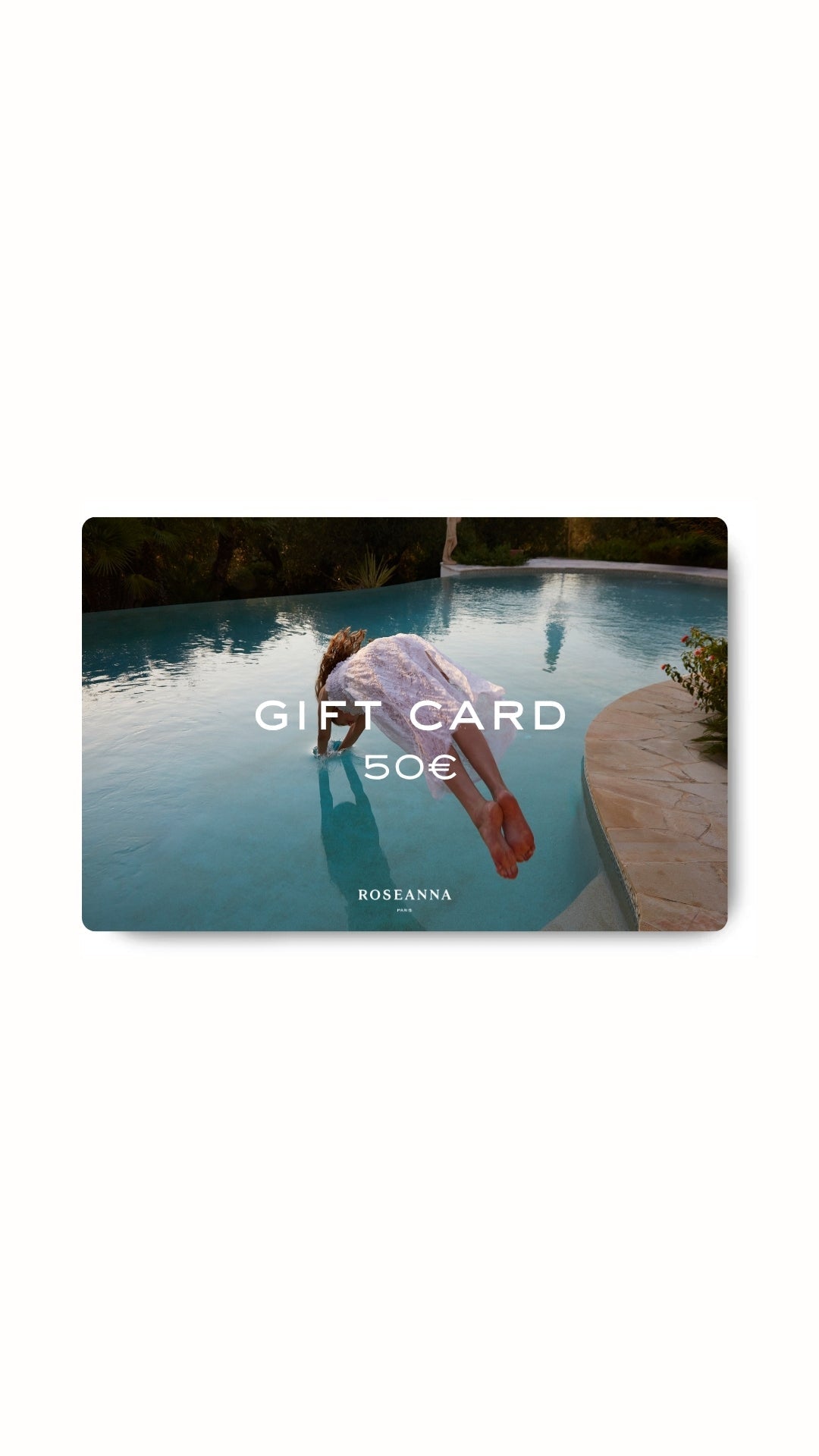 La Carte Cadeau 50€ - ROSEANNA