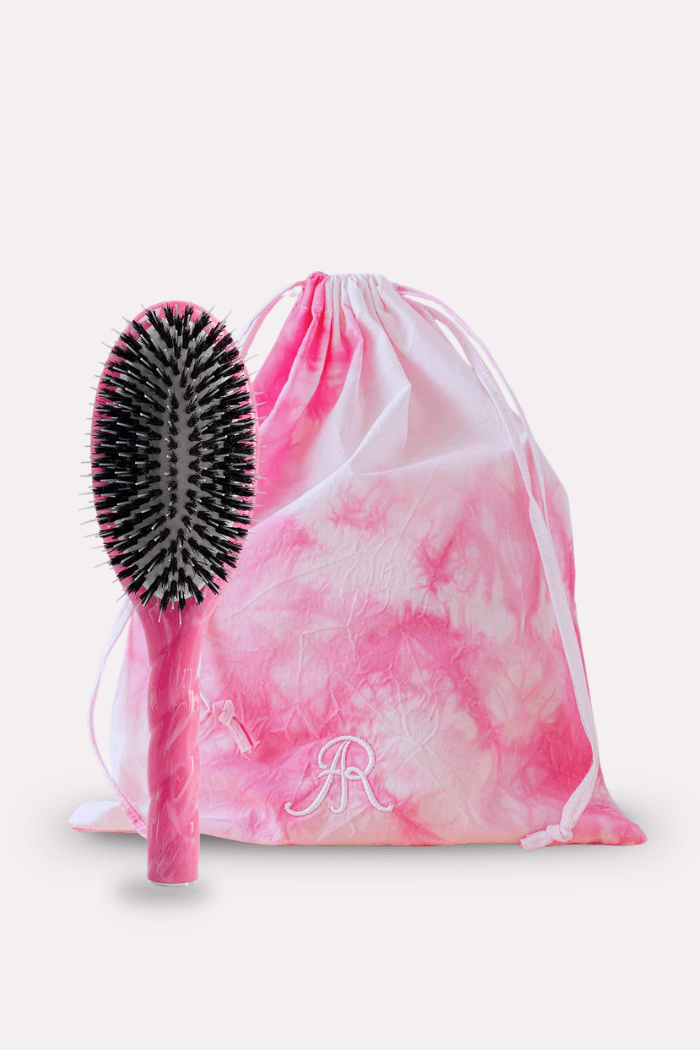 Le duo Grande Brosse Indispensable N°2 et sa Pochette Cover Rose - ROSEANNA