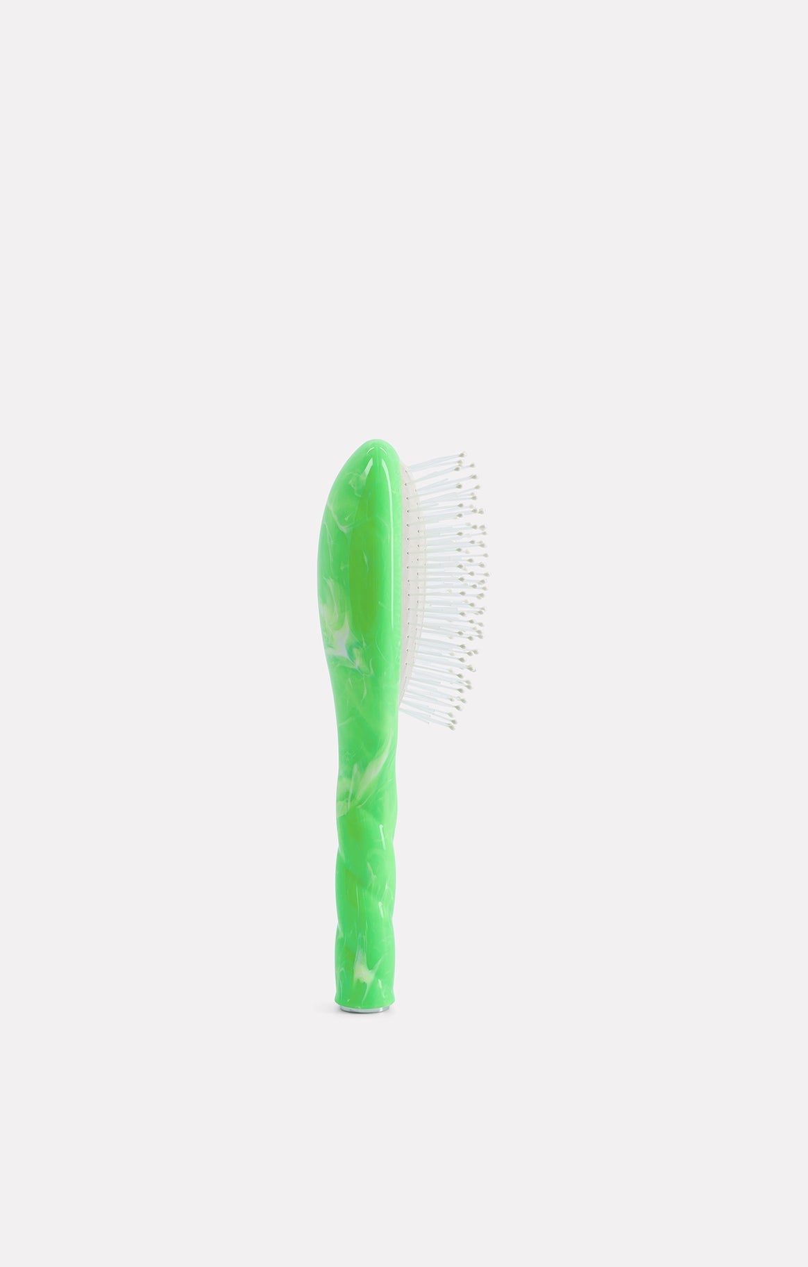 Le duo Petite Brosse Miracle N°4 et sa Pochette Cover Lime - ROSEANNA