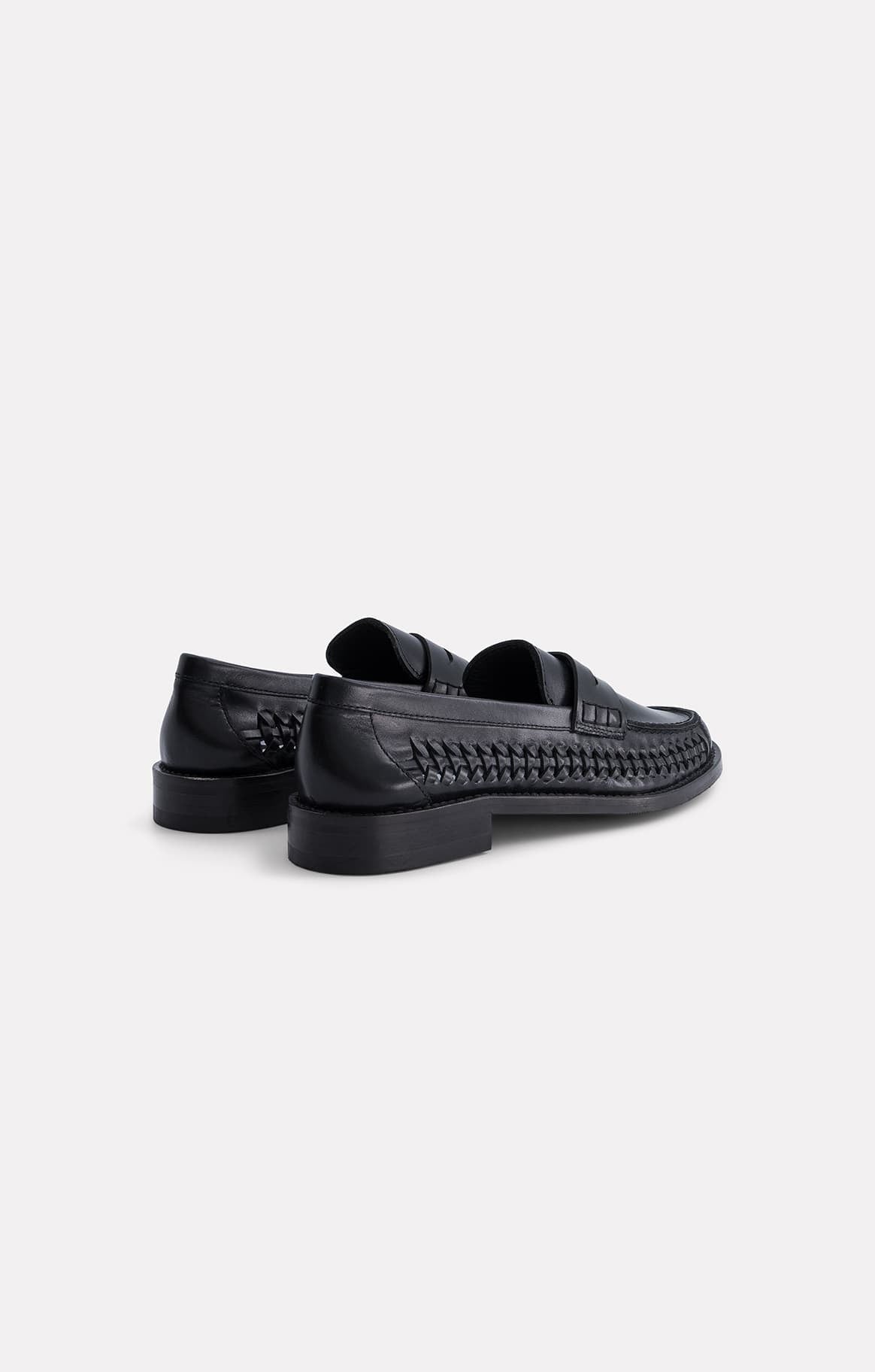 MOCASSINS SOUPLES BASTIAAN NOIR - ROSEANNA