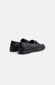 MOCASSINS SOUPLES BASTIAAN NOIR - ROSEANNA