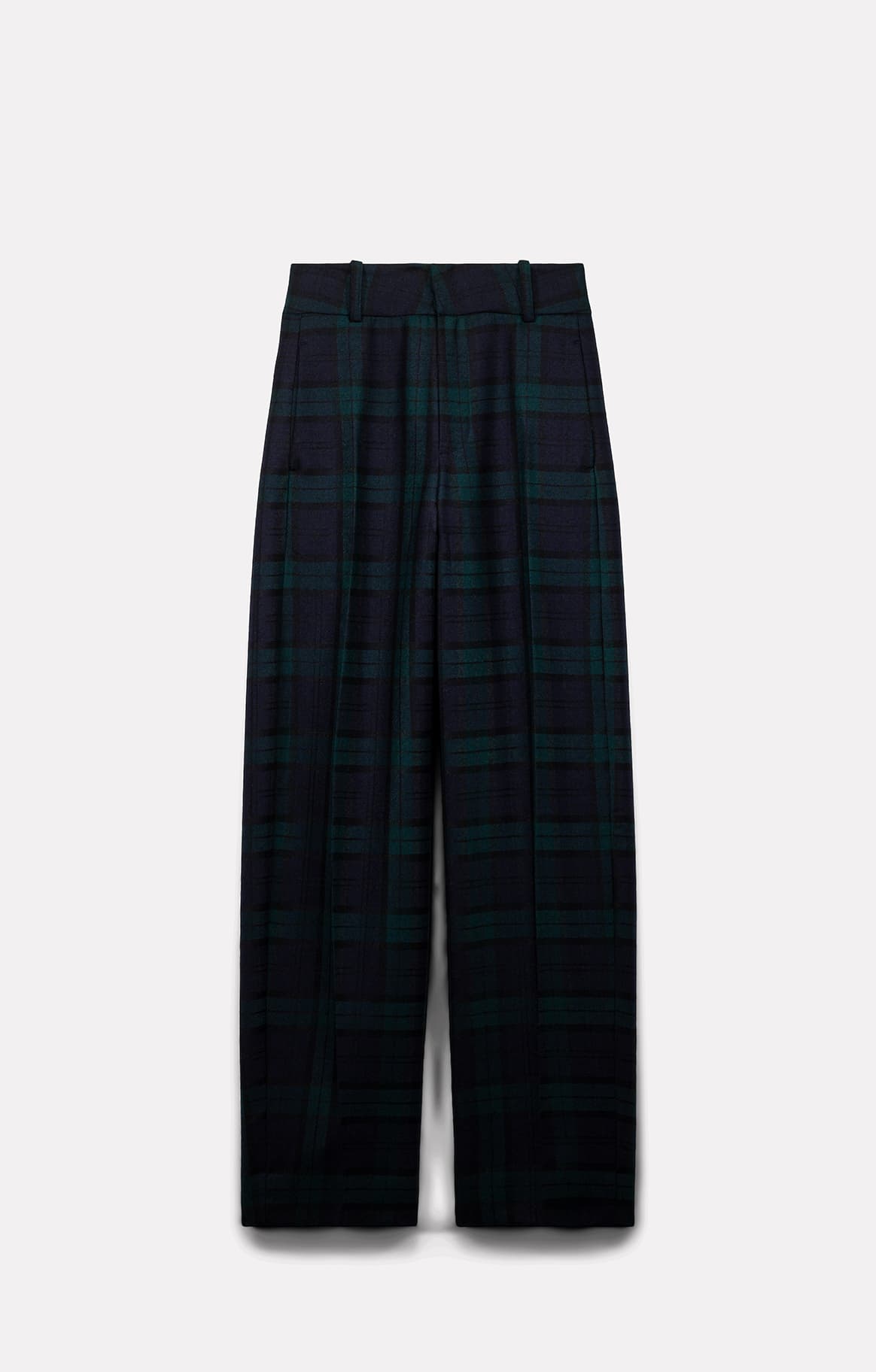 PANTALON LOU EN LAINE TARTAN - ROSEANNA