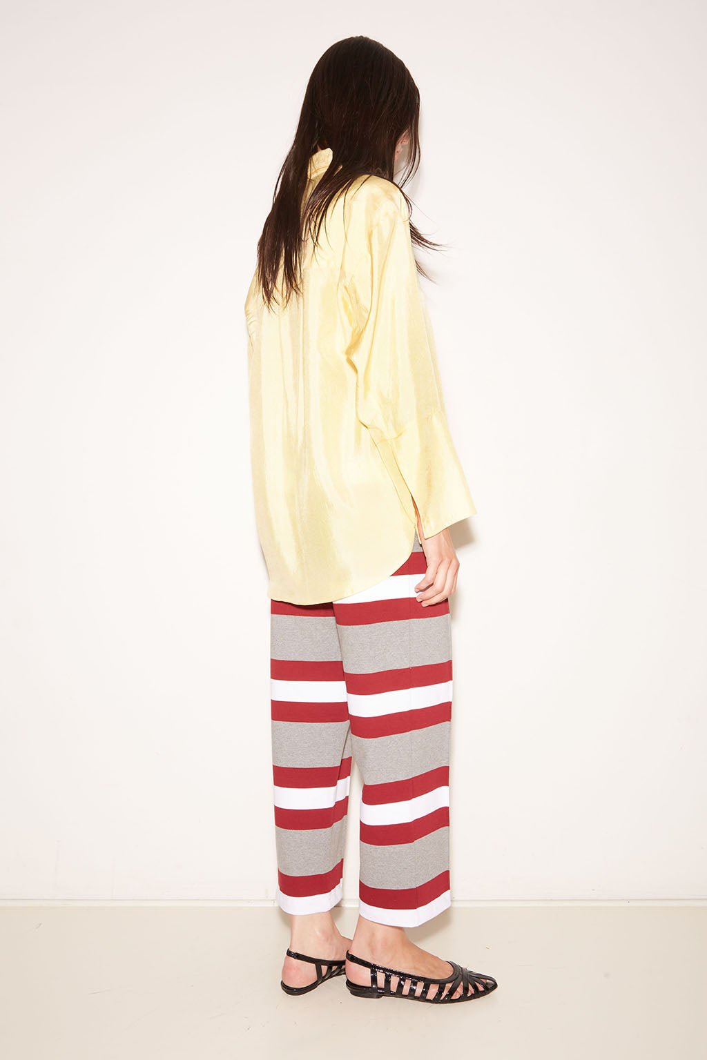 PANTALON EN COTON SONG SMOKE - ROSEANNA