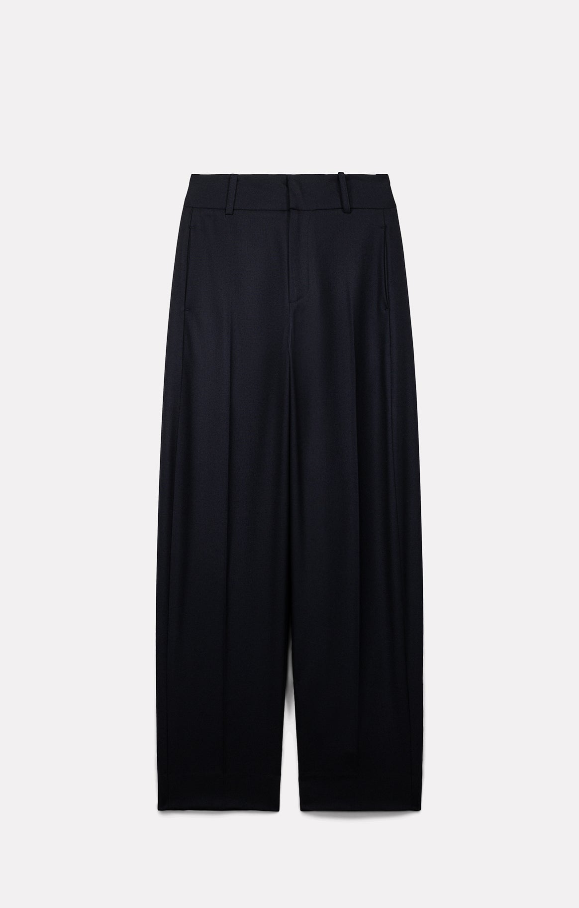 PANTALON LOU EN LAINE NAVY - ROSEANNA