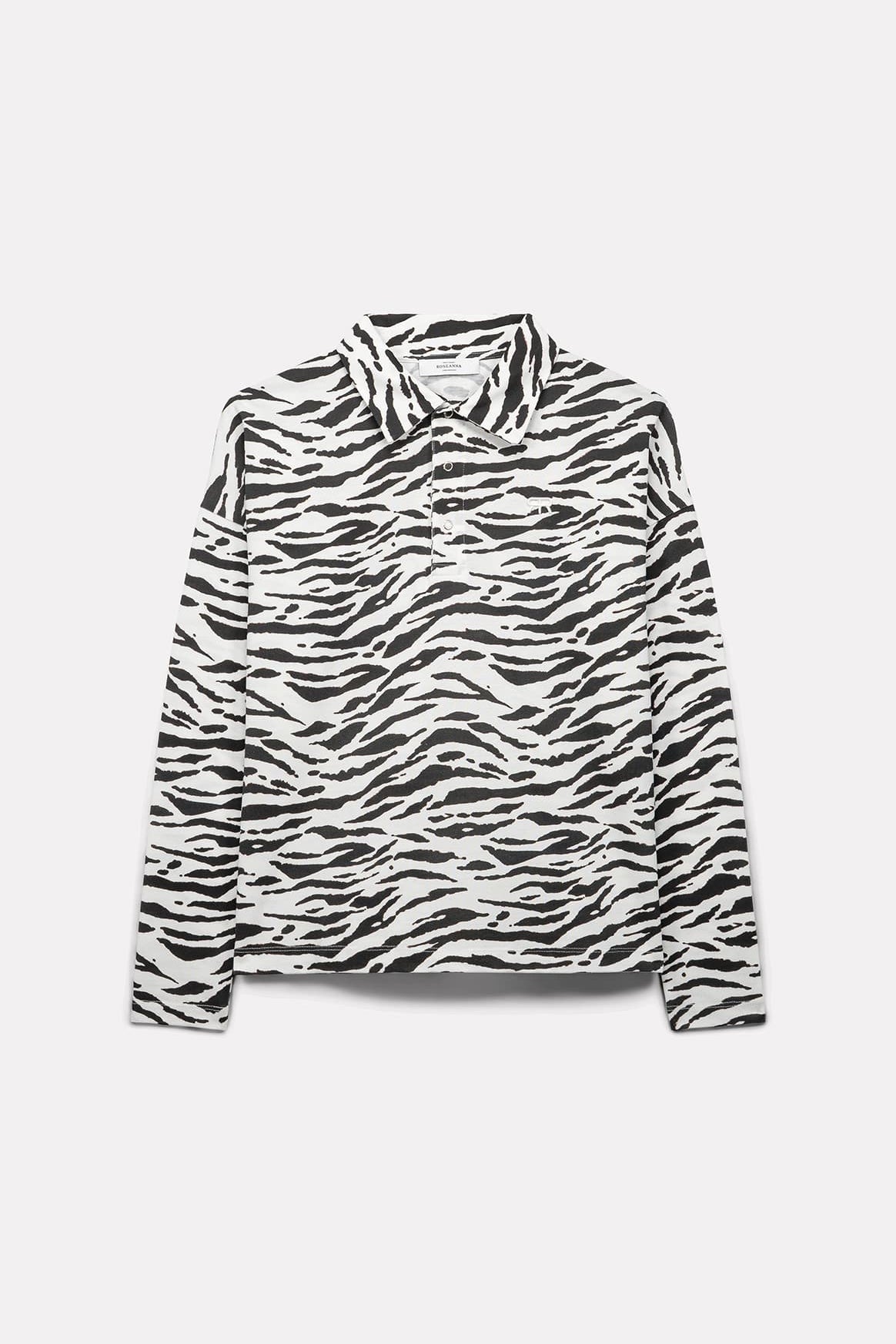 POLO EN PIQUÉ DE COTON ZEBRA - ROSEANNA