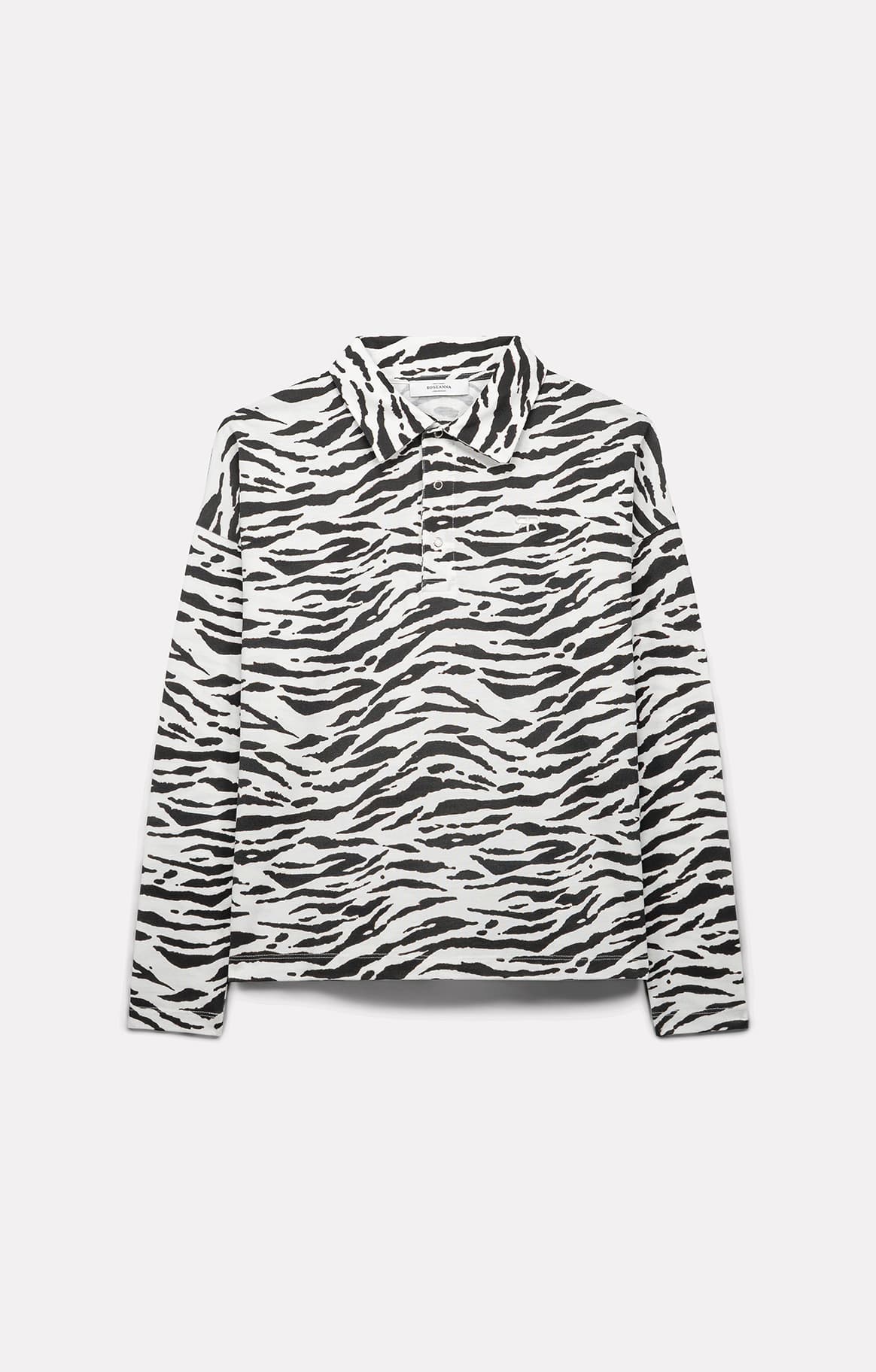 POLO EN PIQUÉ DE COTON ZEBRA - ROSEANNA
