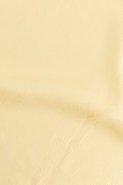 ROBE PORTEFEUILLE TAYLOR EN SATIN D'ACÉTATE JAUNE - ROSEANNA