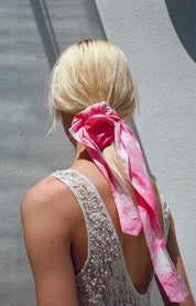 ROSEANNA x LA BONNE BROSSE - BANDANA SUN BRODÉ ROSE - ROSEANNA