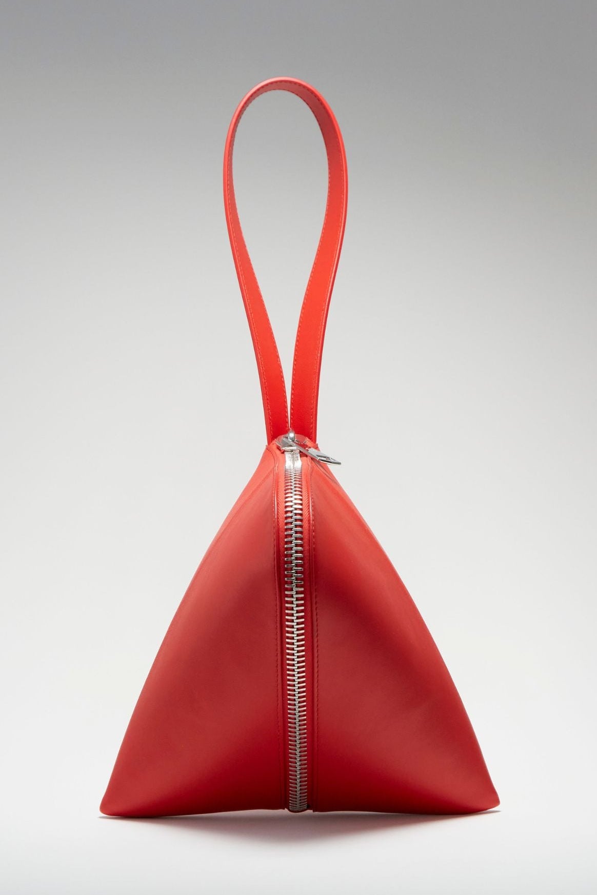 SAC FORTUNE COOKIE CUIR ROUGE - ROSEANNA