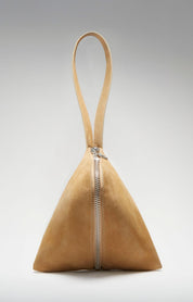 SAC FORTUNE COOKIE CUIR SABLE - ROSEANNA