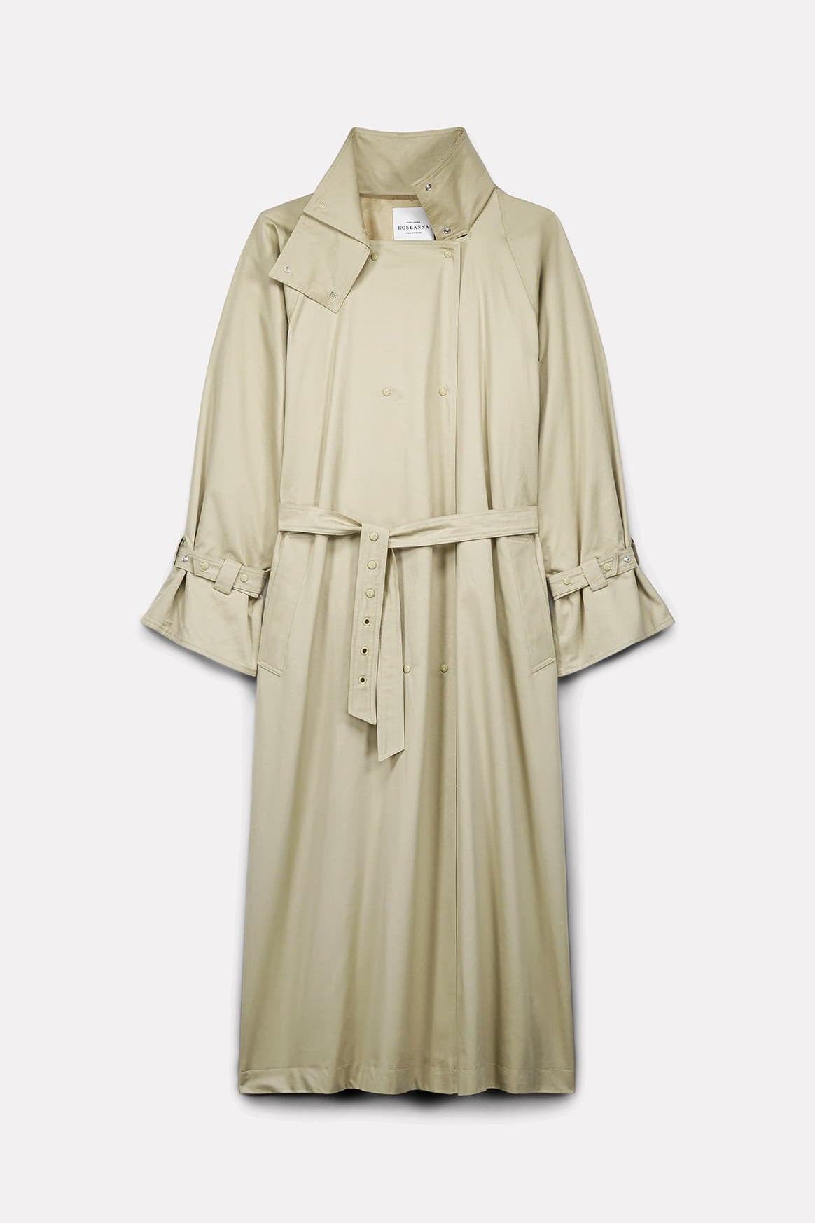 TRENCH YOKO EN GABARDINE DE COTON BEIGE - ROSEANNA