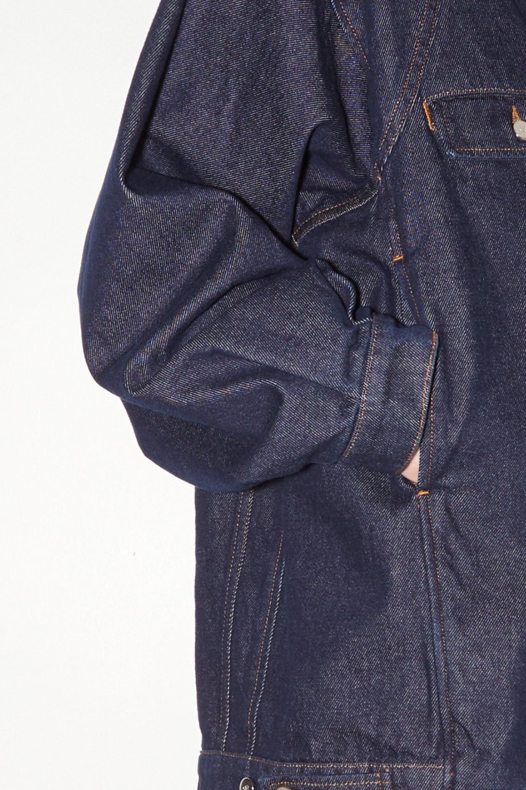 VESTE HENRI EN DENIM BRUT - ROSEANNA