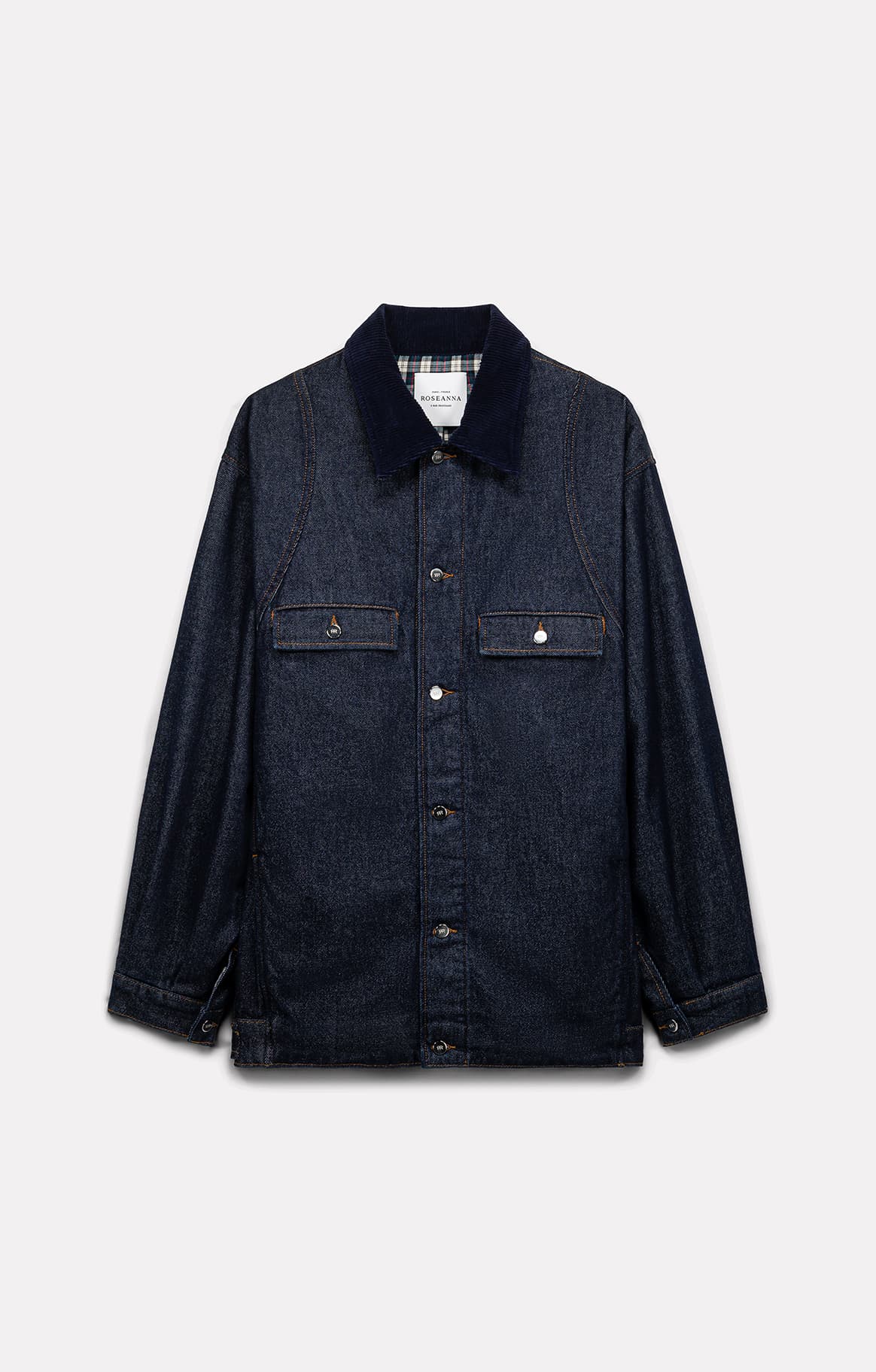 VESTE HENRI EN DENIM BRUT - ROSEANNA