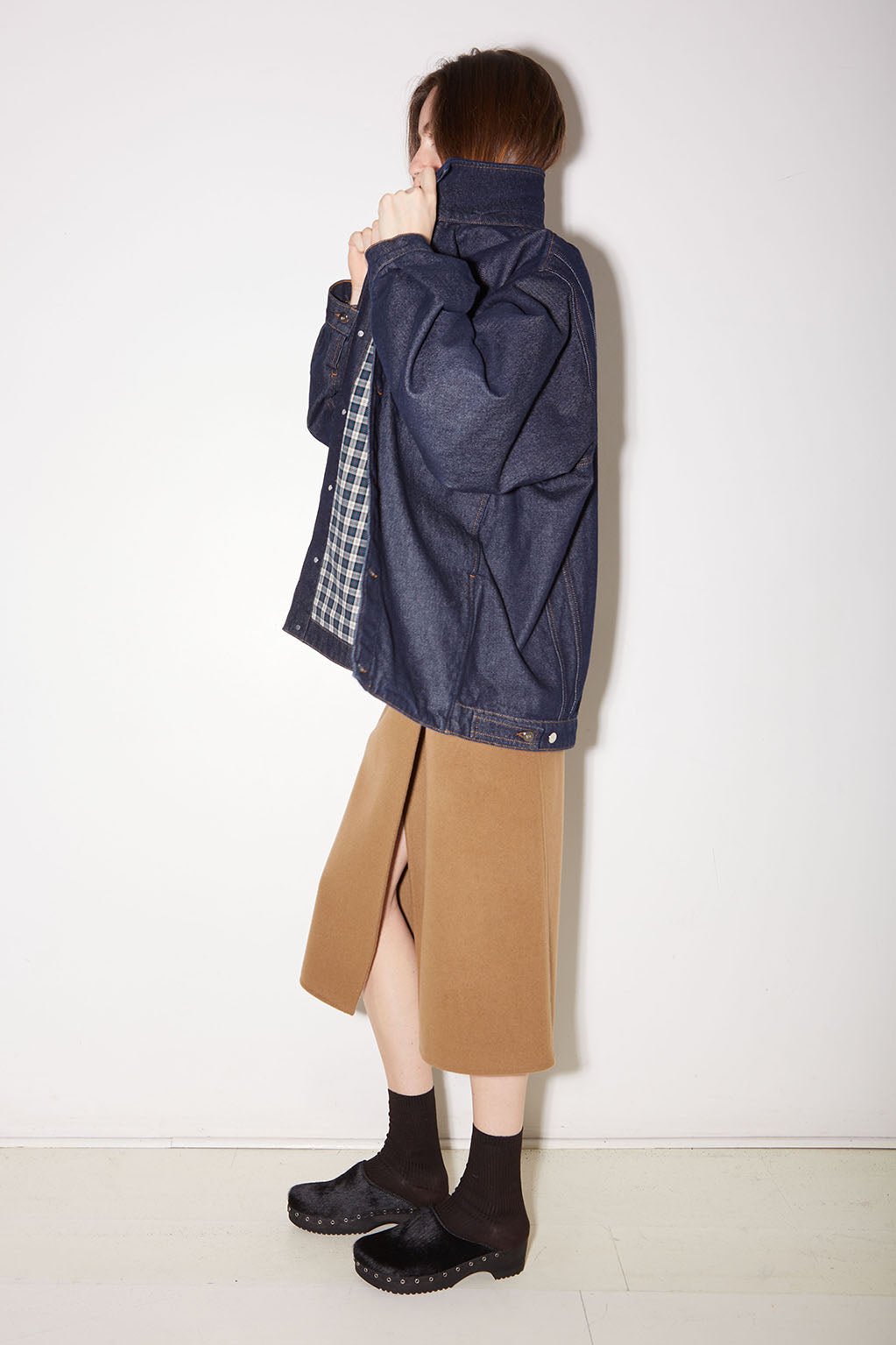 VESTE HENRI EN DENIM BRUT - ROSEANNA
