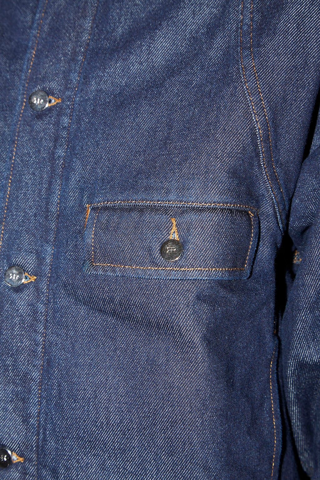 VESTE HENRI EN DENIM BRUT - ROSEANNA