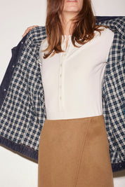 VESTE HENRI EN DENIM BRUT - ROSEANNA